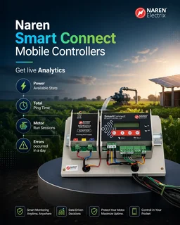 NAREN Electrix l Mobile Controllers l Wifi with Mobile App & Web App l Smart Connect Wifi (3 Phase) (with Mobile App) - SKU - 49550575