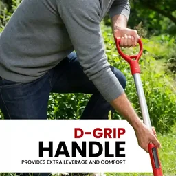 Balwaan Krishi Balwaan GT-701 Garden Tool 7-in-1 Set | 6 Attachments with D-Grip Handle | Multi-Purpose Manual Gardening & Agriculture Tool Kit | Cultivator, Rake, Weeder & Soil Working Tools| MTAK-MA-HA-7331