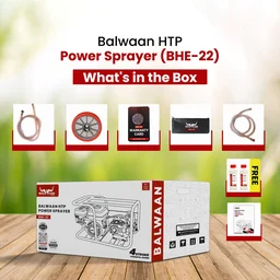 Balwaan Krishi Balwaan BHE-22 HTP Pump with BX-212 212cc 4 Stroke Petrol Engine, Powerful Agricultural Sprayer Pump with Tool Kit , Gun & Hose Pipe Not Included - MTAK-EN-PO-5396