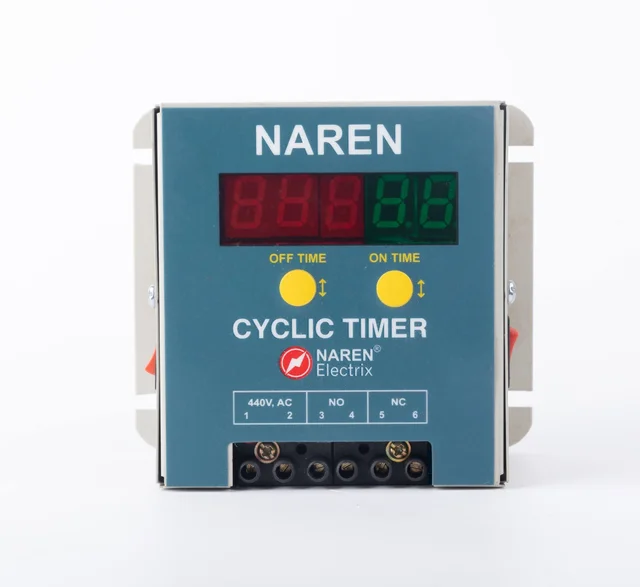 NAREN Electrix l Timers l Cyclic Timers l 3 phase Type l 5 digit DOL/Save Cyclic Timer -SKU - 47309032 - HHH:MM