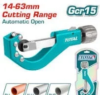 Total Tools TOTAL TOOLS 14-63mm Copper and Aluminum Pipe Cutter with High-Quality Blade, Aluminum Knob, and Double Blister Packaging - THT531463