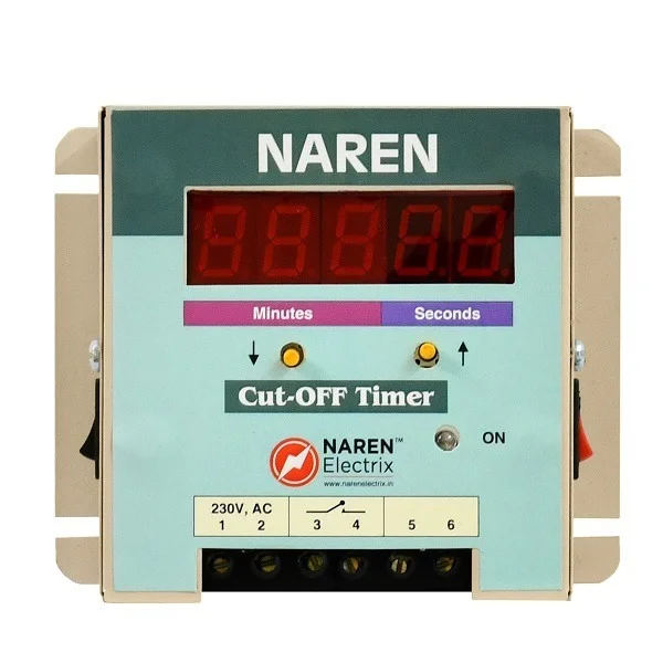 NAREN Electrix l Timers l Motor OFF Timers l Single phase l Cut OFF Timer Model: 5 digit (220V) - SKU - 47305268