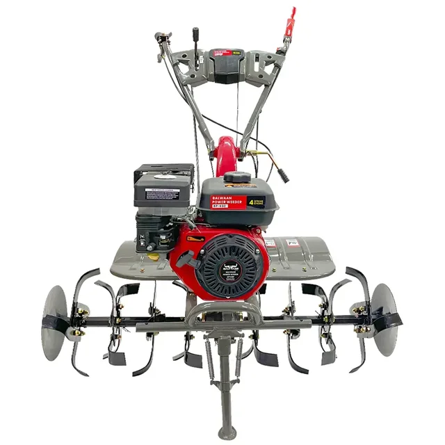 Balwaan Krishi Balwaan BP-650 7HP 4-Stroke Petrol Power Weeder & Cultivator | Tiller with 32 Blades, Disc & Tool Kit| MTAK-EN-PO-5442