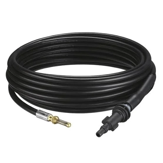 Total Tools TOTAL TOOLS 7.5m Pipe Cleaning Hose 150 Bar 2175 PSI with Spring Head for High Pressure Washer - TGTPCH751