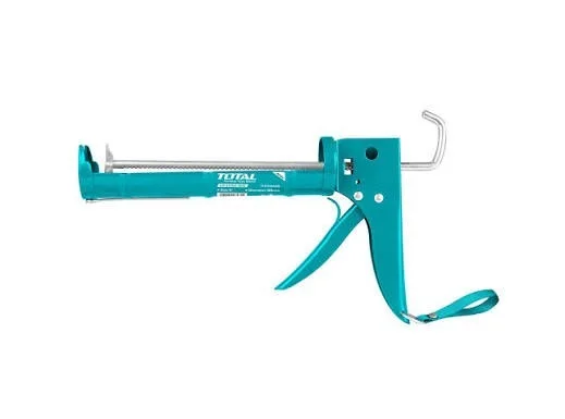 Total Tools TOTAL TOOLS Caulking Gun 9"/235mm, 1.0mm Thickness with Toothed Iron Shank & Cutting Function - THT20409