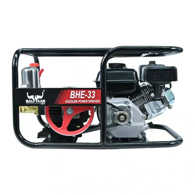Balwaan Krishi Balwaan BHE-33 HTP Pump with BX-212 4 Stroke Petrol Engine, Powerful Agricultural Sprayer Pump with Tool Kit ,Gun & Hose Pipe Not Included - MTAK-EN-PO-5397