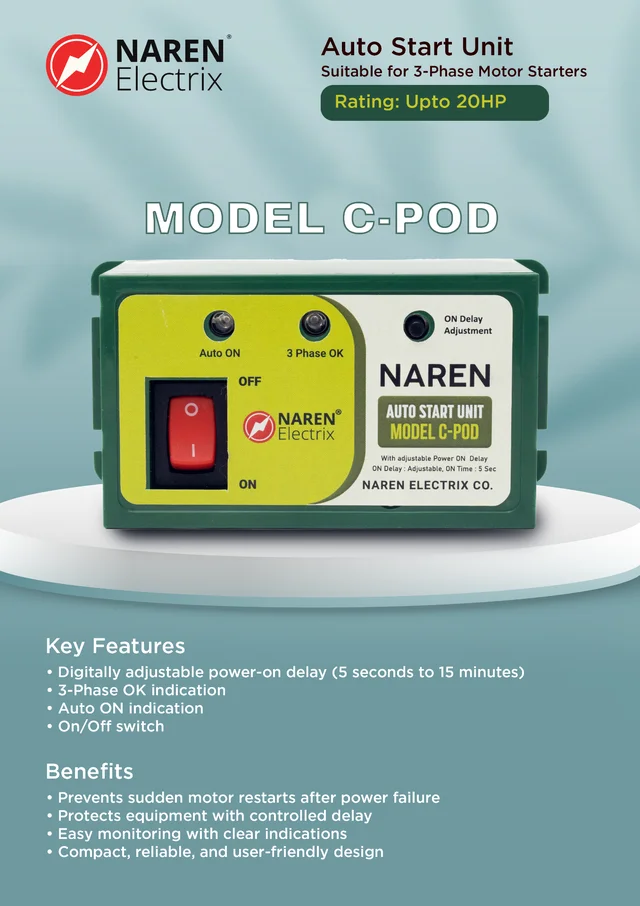 NAREN Electrix l Auto Start Units l C-POD - SKU - 47570340