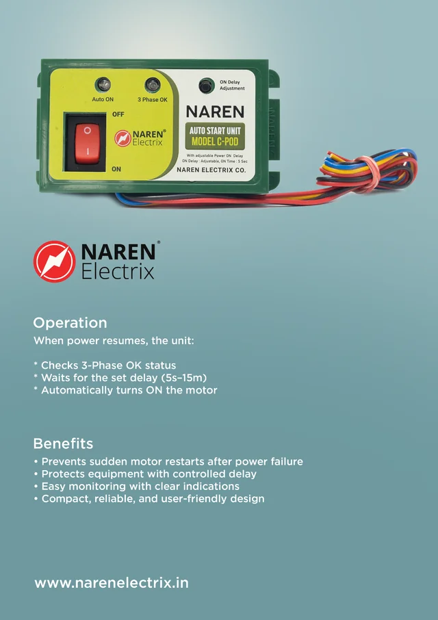 NAREN Electrix l Auto Start Units l C-POD - SKU - 47570340