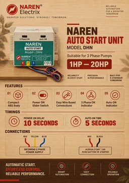 Naren Electrix l Auto Start Units l Model DHN (Connector Type)- SKU - 49540265
