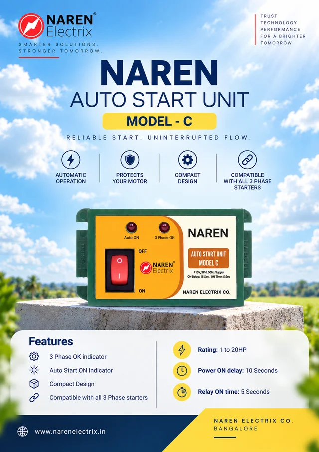 NAREN Electrix l Auto Start Units l Model DHN (Wire Type) - SKU- 49540265