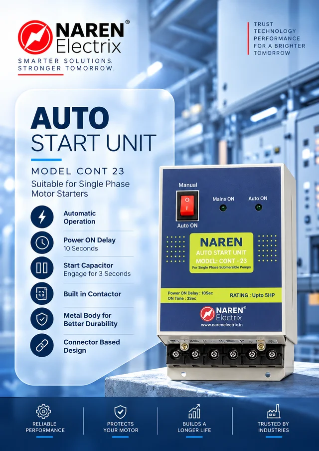NAREN Electrix l Auto Start Units l Model CONT-23 - SKU - 47356347