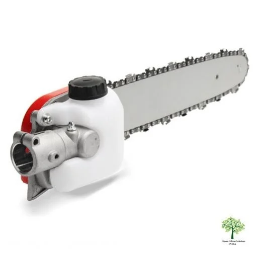 Balwaan Krishi Balwaan BCH - 26 Brush Cutter Chain Saw Attachment | 12" Guide Bar & Chain Pruner Attachment For Agricultural & Gardening Brush Cutters | Wood Cutting & Tree Trimming Accessory | MTAK-AC-BR-845