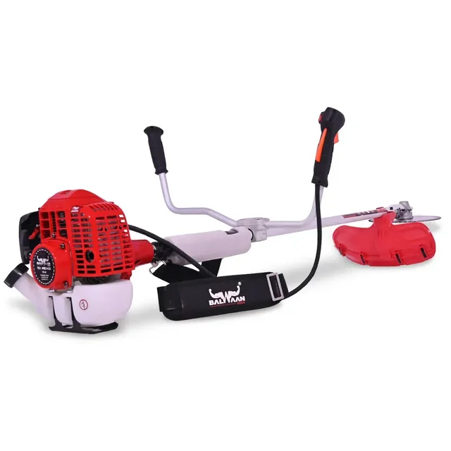 Balwaan Krishi Balwaan TP-45 Tea Pruner 41.5cc 2 Stroke Petrol Side Pack Tea Harvester with 100T Carbide Blade, 90 Gear Head, Single Shaft & Side Belt - MTAK-EN-TE-6027