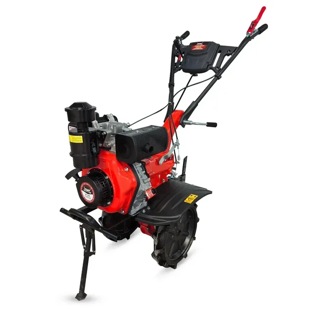 Balwaan Krishi Balwaan BP-850 5.5HP 4-Stroke Diesel Power Weeder & Tiller | Heavy-Duty Agricultural Cultivator with 32 Blades & Disc| MTAK-EN-PO-6006