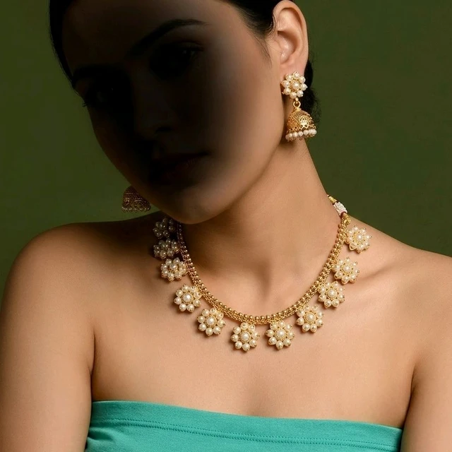 #NTQ07 Antique Necklace Set