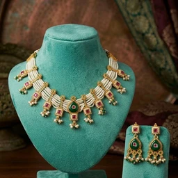 #NTQ09 Antique Heritage Necklace Set