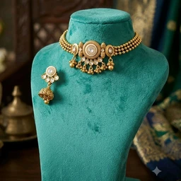 #NTQ13 Antique Heritage Necklace Set