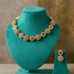 #NTQ22 Antique Heritage Necklace Set