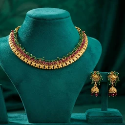 #NTQ26 Antique Heritage Necklace Set