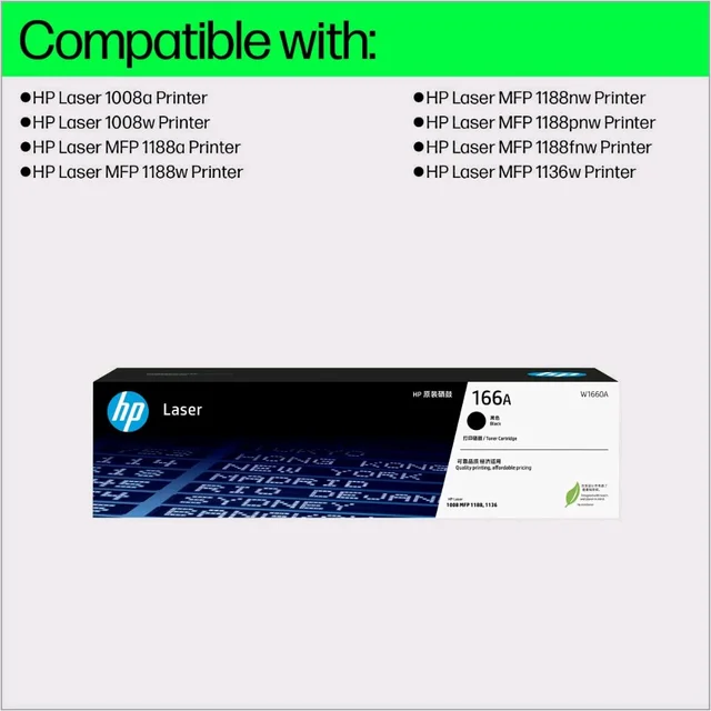 HP 166A TONER CARTRIDGE