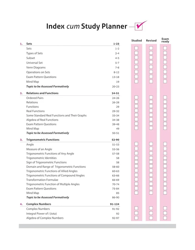 Arihant All in One Mathematics Class 11 for CBSE Exams 2025-26 | Revised Edition as per latest syllabus | Simplified Theory, All Types of Exam Pattern Questions, CBQs, MCQs, A-R, Case Based, Sample Question Papers, Mind Maps, Topic & Chapter Exercises