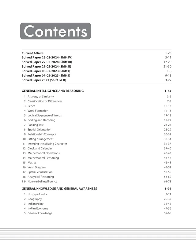 Arihant Study Guide for SSC GD Constable Recruitment Exam 2025 Comprehensive Coverage with Current Affairs | Solved Papers | Practice Sets
