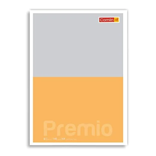 Camlin Premio Single Line 140 pages Notebook pack of 3 - 140 Pages