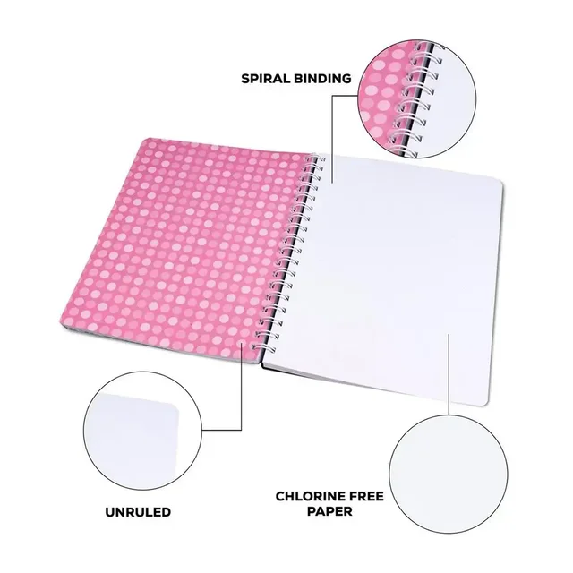 Classmate Pulse 6 Subject spiral notebook , 24.0 cm x 18.0 cm, 300 pages, Unruled