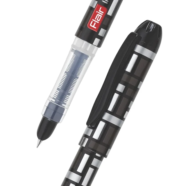 FLAIR Inky Series CEO Liquid Ink Fountain Pen Blister Pack | Ergonomic Grip, Light Weight & Attractive Design