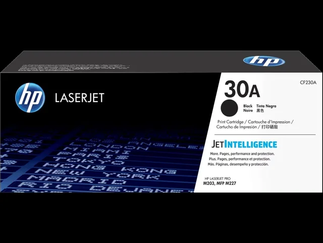 HP 30A Black LaserJet Toner Cartridge CF2310A