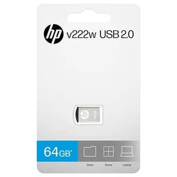HP v222w 64GB USB 2.0 Pen Drive (Silver)