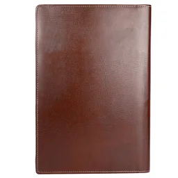 Leatherette Material Professional File Folders for Certificates, Documents Holder with 20 Leafs size-B4, Color: Mix Brown - B4