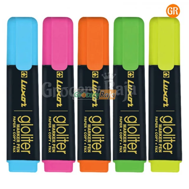 Luxor Highlighter - Mix 5 colour