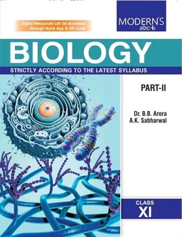 MODERNS ABC PLUS OF BIOLOGY CLASS-11 (PART-1 & 2) BB ARORA & AK SABHARWAL (2025)