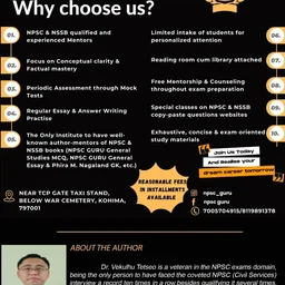 NPSC GURU|General Essay| by DR. VEKULHU TETSEO| For NPSC & NSSB - Nagaland Staff Selection Board|