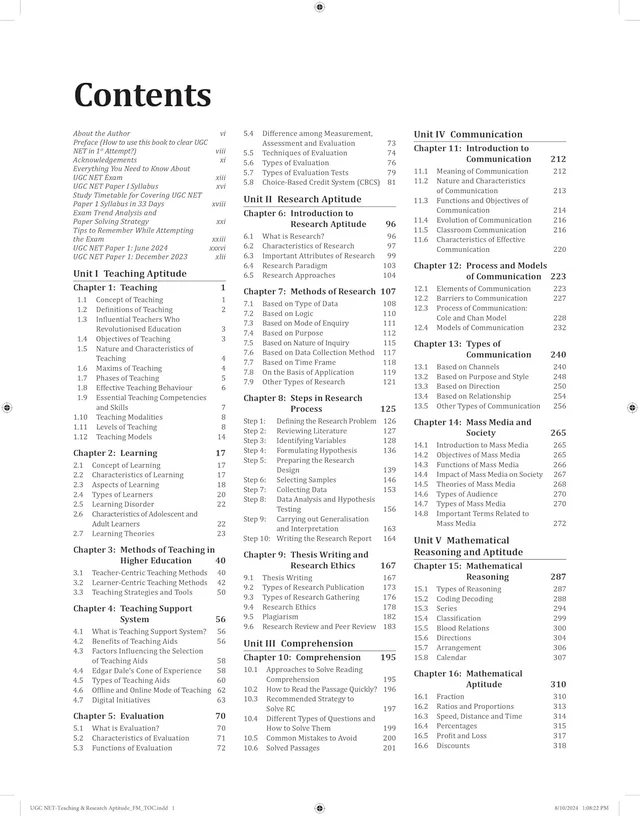 NTA UGC NET Paper 1 2025: Teaching & Research Aptitude | 3000+ Practice Questions | Solved Unit-wise Previous Years' Questions (2014 - 2024) PYQs | 100+ Video Lectures, Mind maps & Flowcharts | Online Mock Tests | Exclusive access to McGraw Hill edge online platform: Practice tests, Expert sessions, Preparation strategy and much more