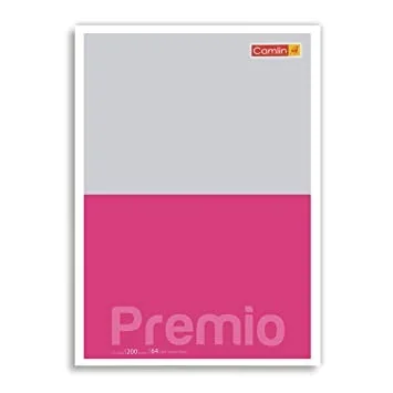 Camlin Premio Unruled 140 pages Notebook pack of 3 - 140 pages