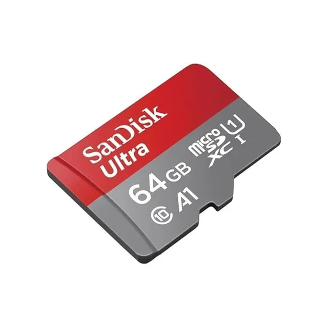 SanDisk Ultra 64GB microSDXC UHS-I, 140MB/s R, Memory Card, for Smartphones and computer , leptop