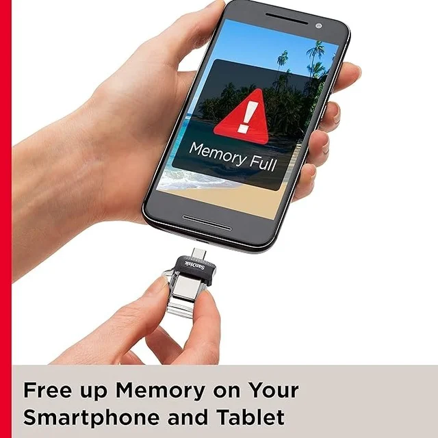 SanDisk Ultra Dual Drive 128GB, USB3.0/Micro-USB Connector, OTG, Pendrive, (SDDD3-128G-I35