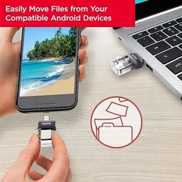 SanDisk Ultra Dual Drive 128GB, USB3.0/Micro-USB Connector, OTG, Pendrive, (SDDD3-128G-I35