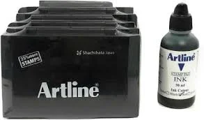 Artline Stamp Pad - Black
