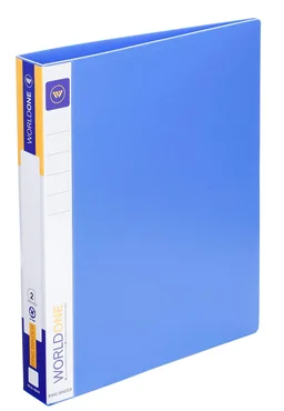 WORLDONE 2D Ring Binder 25mm Ring Size : FC - Blue