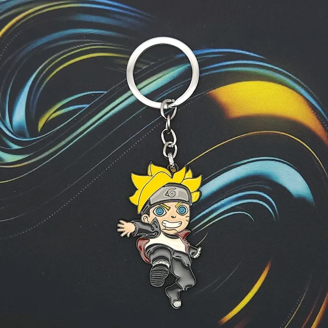 Boruto Uzumaki Spinner 360° Rotating Metal Keychain