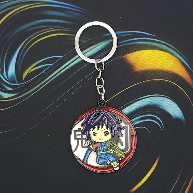 Demon Slayer: Kimetsu no Yaiba Spinner 360° Rotating Metal Keychain