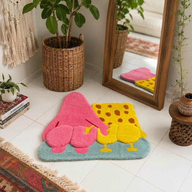Sponge Bob Rug 3X3 Sqft