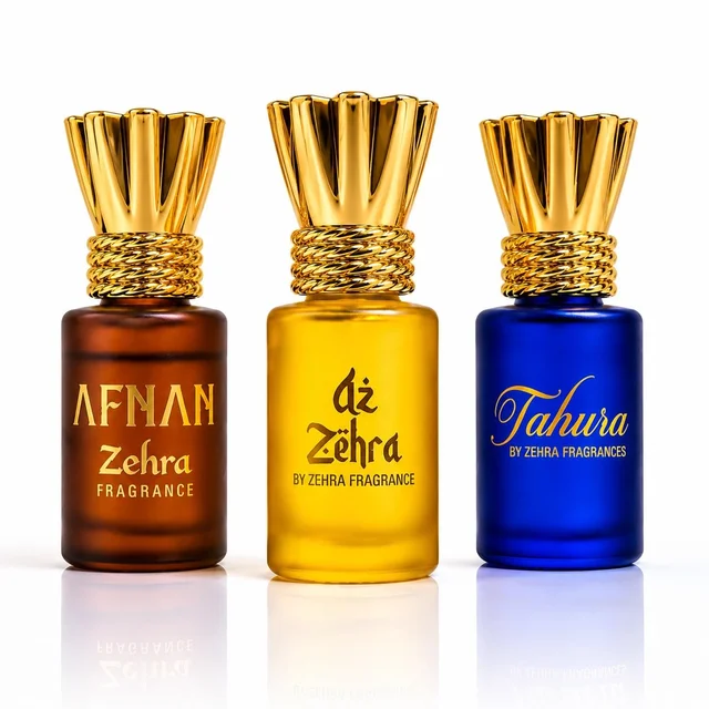 Alcohol Free Pure Attar Pack of 3 Combo 18ml