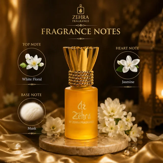 Az Zehra Alcohol free Pure Attar 6ml