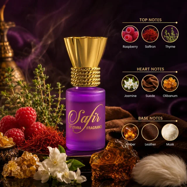 Safir Alcohol free Pure Attar 6ml