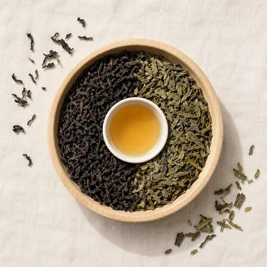 Black CTC Tea and Green Tea