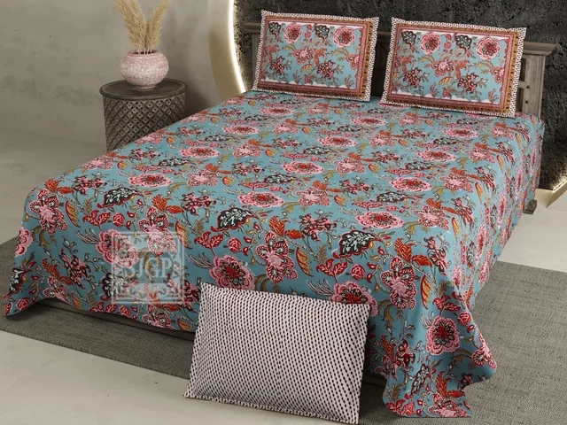 Block Super King Bedsheet